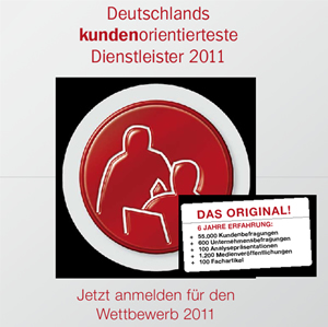 Deutschlands kundenorientierteste Dienstleister 2011