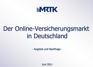 Studie: Der Online-Versicherungsmarkt 2011 - Angeobt und Nachfrage