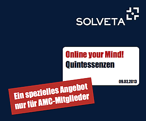 Solveta-Quintesenzen: Online your mind!